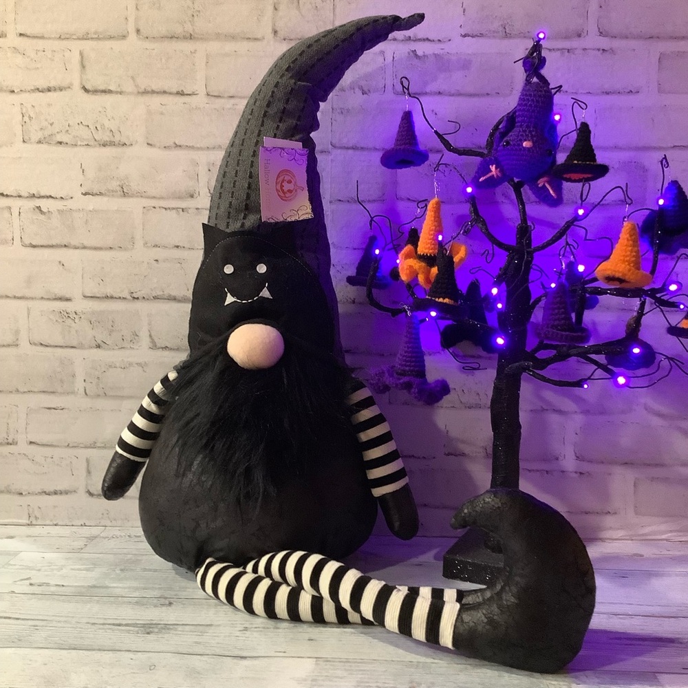 Hallow Home Extra Large 45” Halloween Shelf Sitting Gnome Only
